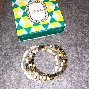 Strap & Dot wrap bracelet